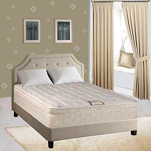 An image related to Continental Sleep Hollywood Collection 4400-6/0-1 Firm Foam California King-Size 357 Innerspring Verticoil Unit VertiCoil Innerspring Unit 10-Inch Mattress