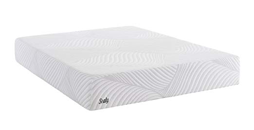 An image of Sealy Firm Memory Foam Split California King-Size Foam Base 10-Inch Mattress | Know Your Mattress 