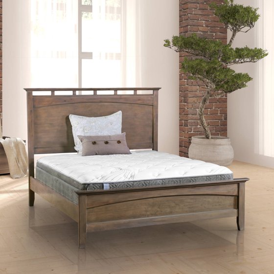 An image of Furniture of America MiBasics Thorne Plush Euro Top Innerspring Support Mattress | Know Your Mattress 