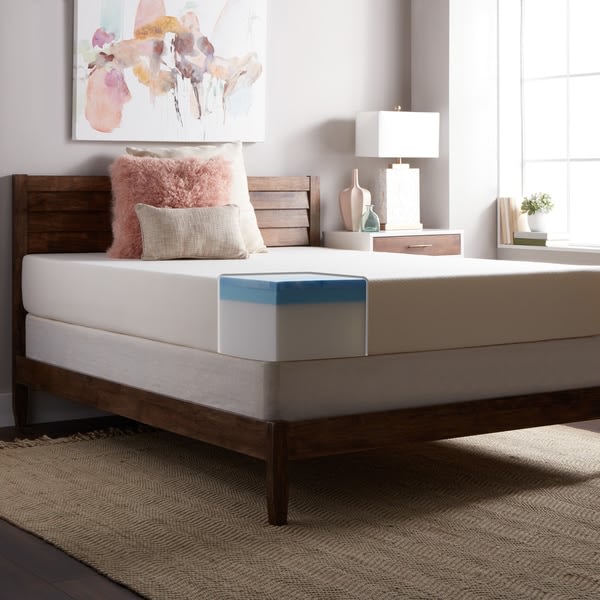 An image related to Select Luxury OSLFT10GEL01 Medium Firm Gel Memory Foam Twin-Size 10-Inch Mattress