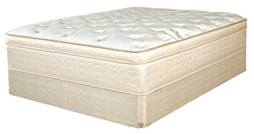 An image of Coaster Home Furnishings Firm Euro Top King-Size 390 Bonnel Coil Innerspring Mattress | Know Your Mattress 