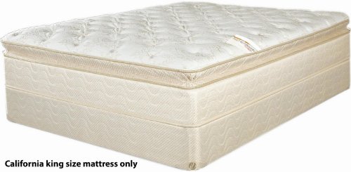 An image of Coaster Home Furnishings Soft Pillow Top California King-Size 390 Bonnel Coil Innerspring Mattress