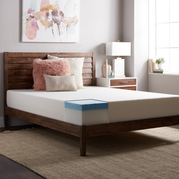 An image of Select Luxury Gel Memory Foam Twin-Size 10-Inch Mattress | Know Your Mattress 