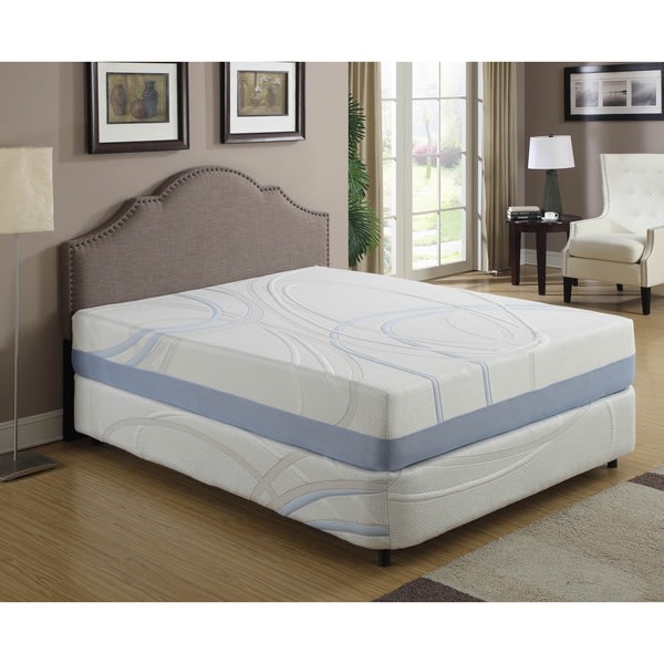 An image of AC Pacific Charcogel 12 Memory Foam Queen-Size 12-Inch Mattress