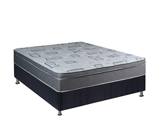 An image of Continental Sleep FOAM ENCASED 443-4/6-1 Medium Firm Foam Full-Size 396 Innerspring Verticoil Unit VertiCoil Innerspring Unit 13-Inch Mattress | Know Your Mattress 