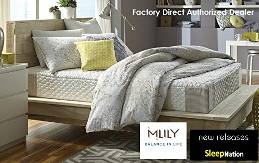 An image of Mlily Energize Firm Memory Foam King-Size Responsive 12-Inch Mattress