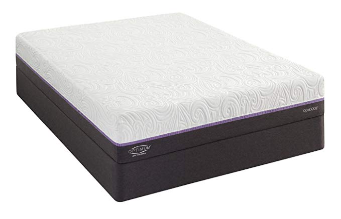 An image related to Sealy 509377 Firm Memory Foam Queen-Size 11-Inch Mattress