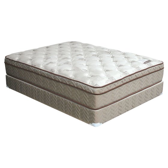 An image of Furniture of America Dreamax Euro Top Twin-Size Bonnell Coils 13-Inch Mattress