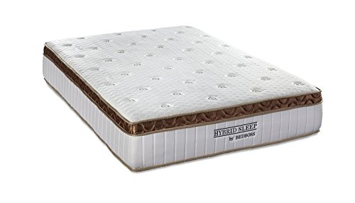 An image related to Bed Boss Medium Firm Hybrid Full-Size Pocket Spring Coil Bamboo Charcoal-Infused Mattress