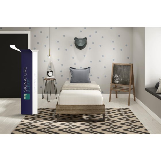 An image of Signature Sleep Memoir Soft Memory Foam Twin-Size 10-Inch Mattress