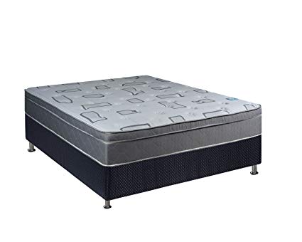 An image of Continental Sleep FOAM ENCASED 443-6/6-1 Medium Firm Foam King-Size 396 Innerspring Verticoil Unit VertiCoil Innerspring Unit 13-Inch Mattress | Know Your Mattress 