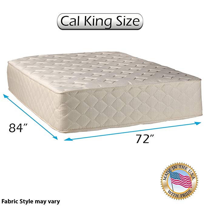 An image of Dream Solutions USA CB680 Luxury Firm Pocketed Coil California King-Size Firm Poly Foam 14-Inch Mattress | Know Your Mattress 