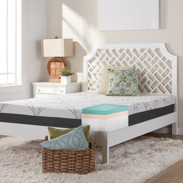 An image of Comfort Dreams Firm Gel Memory Foam Twin-Size 11-Inch Mattress | Know Your Mattress 