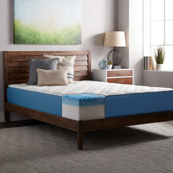 An image related to Select Luxury Gel Memory Foam Full-Size 12-Inch Mattress