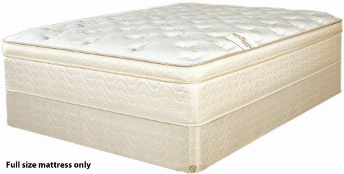 An image related to Coaster Home Furnishings Firm Euro Top Full-Size 390 Bonnel Coil Innerspring Mattress