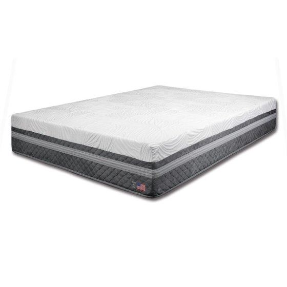 An image of Furniture of America Lucan Gel Memory Foam Queen-Size 12-Inch Mattress | Know Your Mattress 