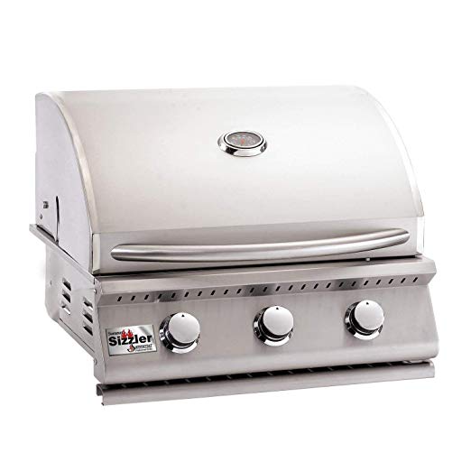 An image of Summerset SIZ26-LP Sizzler 26" Propane Gas Covered Grill