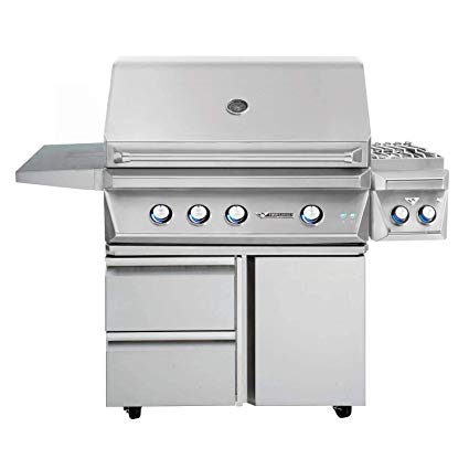 An image related to Twin Eagles TEBQ36RS-CN-TEGB36SD-B-TESB132F-CN 36'' Natural Gas Stainless Steel Rotisserie Grill