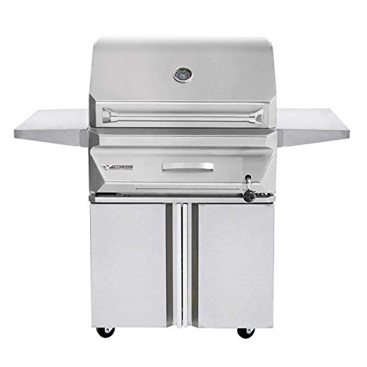An image of Twin Eagles TEBQ30R-CN 30'' Natural Gas Stainless Steel Freestanding Rotisserie Grill | KnowYourGrill 