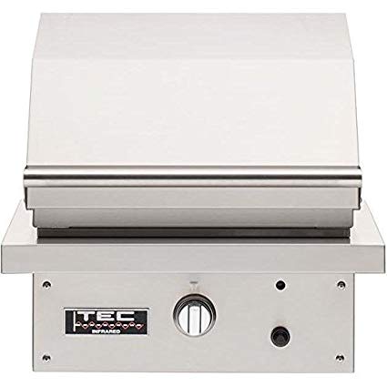 An image of TEC PFR1LP Patio 26" Propane Gas Built-In Covered Grill | KnowYourGrill 