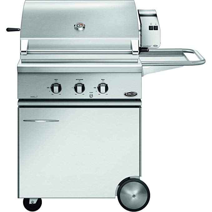 An image of DCS BH1-30R-N-CSS-30 30'' Natural Gas Stainless Steel Rotisserie Grill