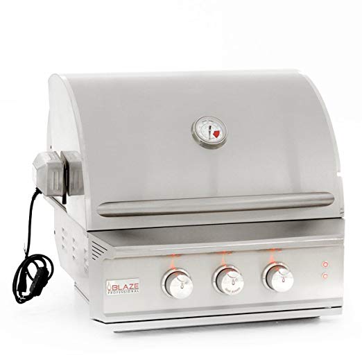 An image related to Blaze Grills BLZ-2-PRO-LP Professional 27" Propane Gas Covered Grill