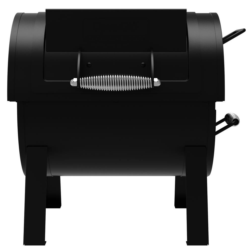 An image of Dyna-Glo DGSS287CB-D Charcoal Steel Freestanding Barrel Grill