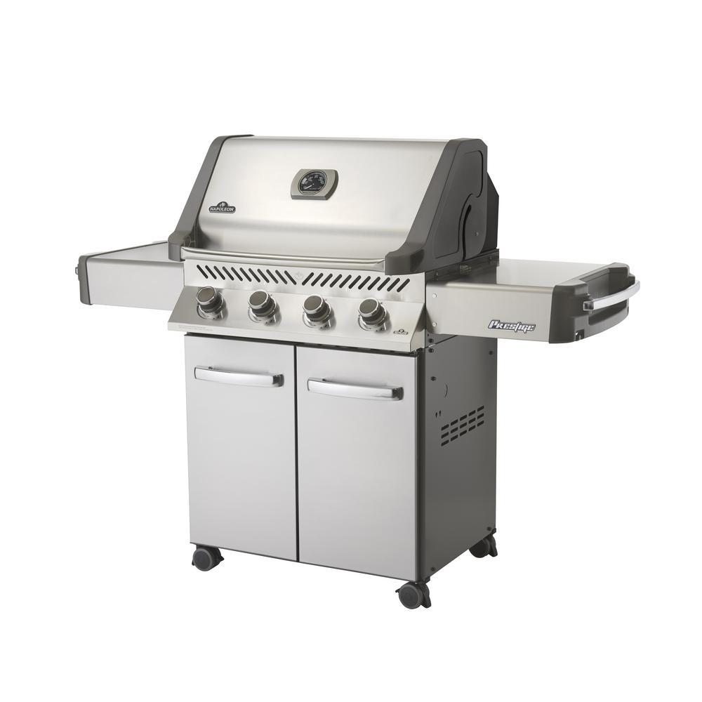 An image related to NAPOLEON P500NSS-2 Natural Gas Stainless Steel Freestanding Covered Grill