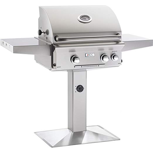 An image of AOG 24NPL L Series 24" Natural Gas Rotisserie Grill | KnowYourGrill 