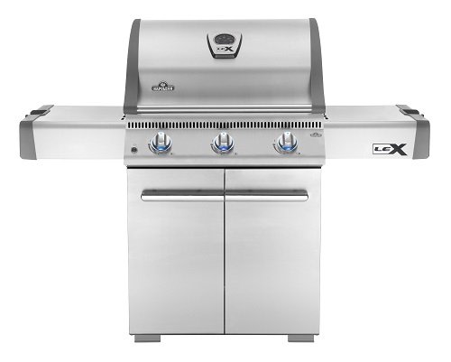 An image related to NAPOLEON LEX485NSS Natural Gas Built-In Rotisserie Grill