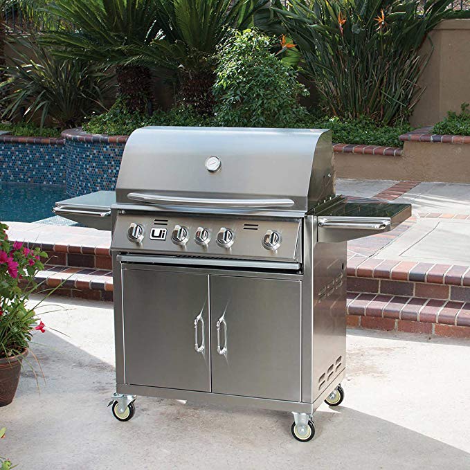 An image related to Bull Natural Gas Stainless Steel Freestanding Infrared Grill