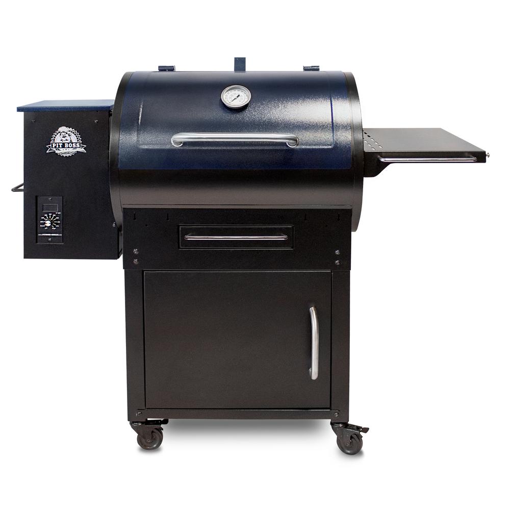 An image of Pit Boss 72700SC Wood Pellet Steel Freestanding Covered Grill