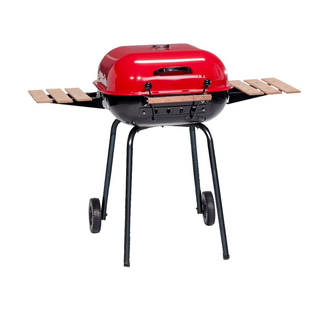 An image of Americana 4106.0.511 Charcoal Freestanding Covered Grill | KnowYourGrill 