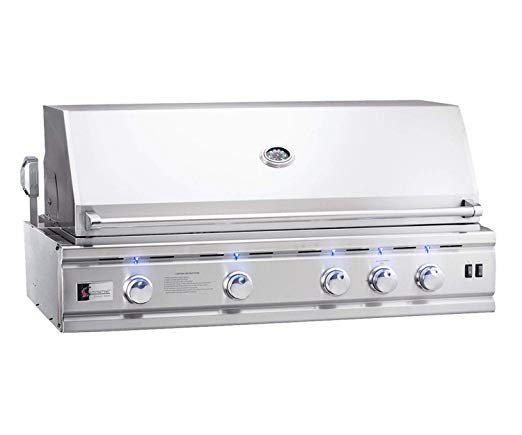 An image related to Summerset TRLD44-NG Deluxe 44" Natural Gas Covered Grill