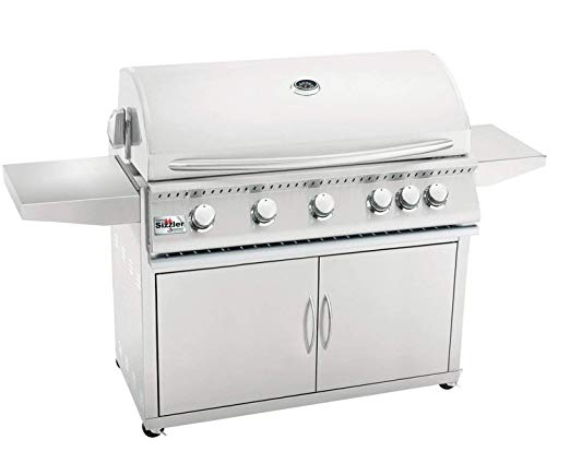 An image related to Summerset SIZ40-LP-CART40SIZ Sizzler 40" Propane Gas Covered Grill