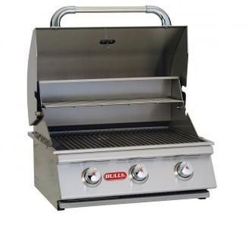 An image of Bull 24" Propane Gas Stainless Steel Built-In Grill