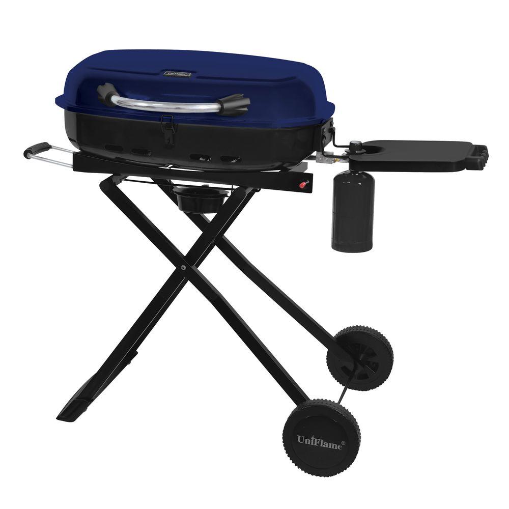 An image related to UniFlame GTC1205B Propane Gas Portable Covered Grill