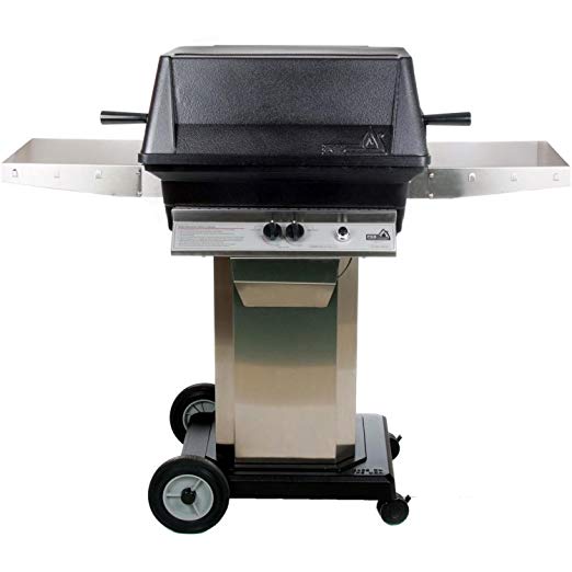 An image related to PGS A40 Propane Gas Stainless Steel Portable Covered Grill