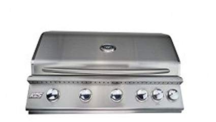 An image of RCS RJC40a Premier 40" Natural Gas Freestanding Infrared Covered Grill