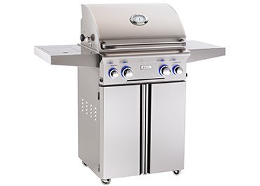 An image related to American Outdoor Grill Diamond Natural Gas Stainless Steel Freestanding Covered Grill