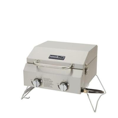 An image related to Nexgrill Propane Gas Stainless Steel Portable Covered Grill