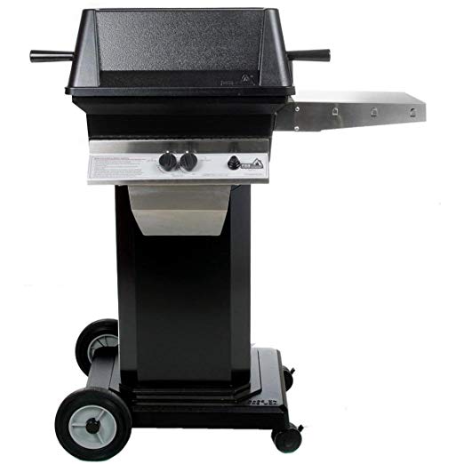 An image of PGS A30 Natural Gas Cast Aluminum Portable Covered Grill