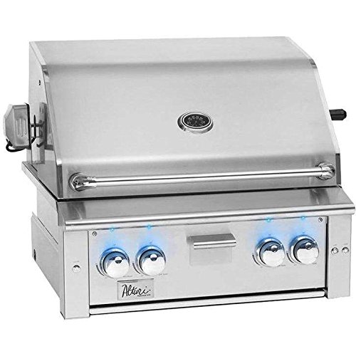 An image of Summerset ALT30-RB-LP Alturi 30'' Propane Gas Covered Grill | KnowYourGrill 