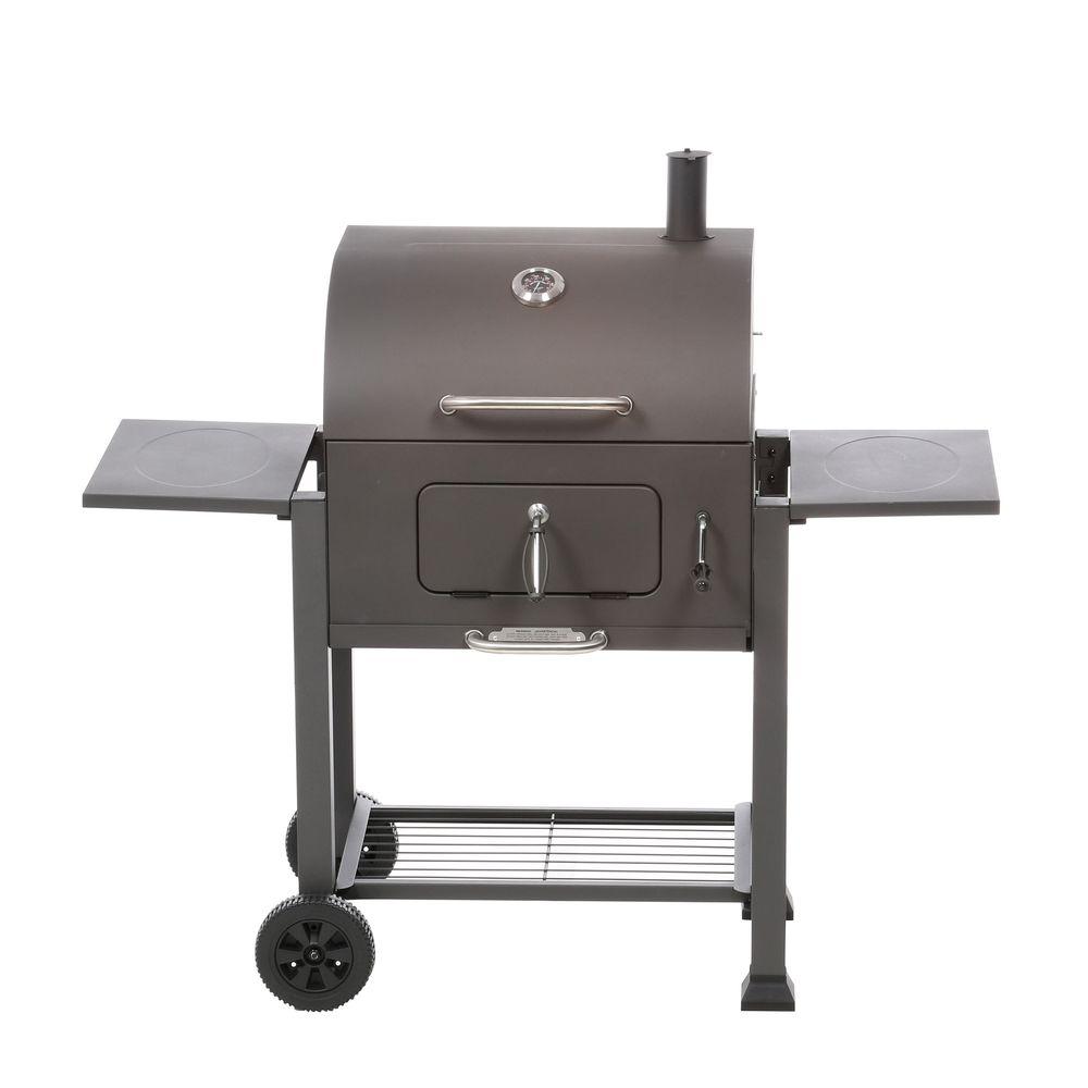 An image related to LANDMANN 560200 Charcoal Freestanding Covered Grill