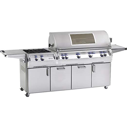 An image related to Fire Magic E1060S-4LAP-51-W Diamond 48'' Liquid Propane Rotisserie Grill