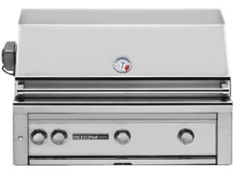 An image of Sedona by Lynx L600PSR-LP(url Broken) Sedona 36'' Natural Gas Stainless Steel Covered Grill