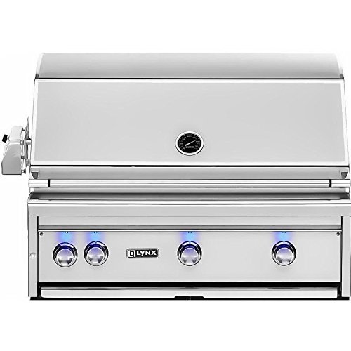 An image related to Lynx L42PSR-2-LP 42'' Propane Gas Stainless Steel Covered Grill