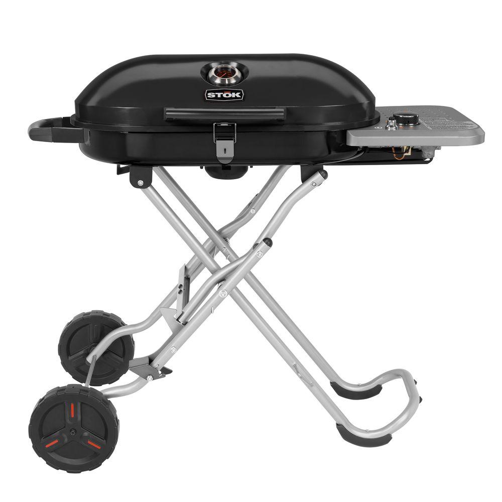 An image of STOK STG1150HD Gridiron Propane Gas Portable Covered Grill