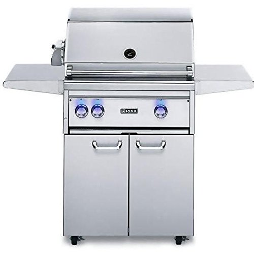 An image related to Lynx L27PSFR-3-LP 27" Propane Gas Stainless Steel Rotisserie Grill