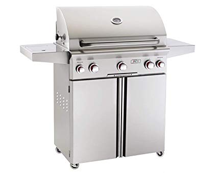 An image related to AOG T Series 30'' Propane Gas Stainless Steel Freestanding Rotisserie Grill